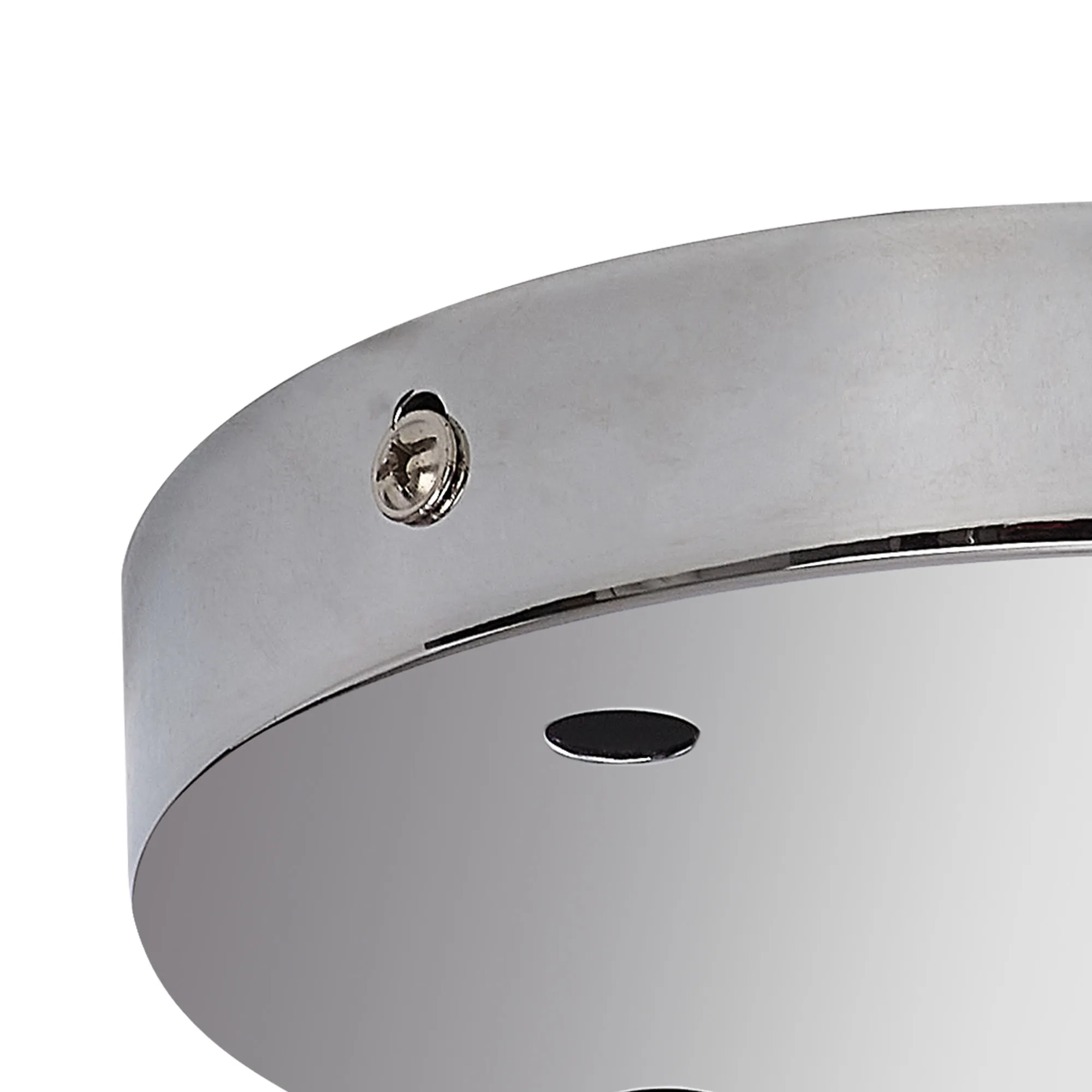 Hayes 5 Hole 15cm Round Ceiling Plate Polished Chrome Stainless Steel D0828CH  Deco Hayes Chrome